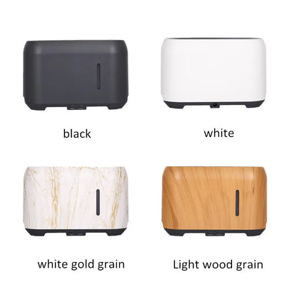 Hot Selling Aroma 7 Colors Flame Led Light air Humidifier 240Ml Flame Diffuser With Timer Set for Home